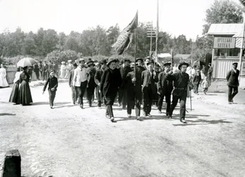Marcha de protesta en San Petersburgo, 1906
